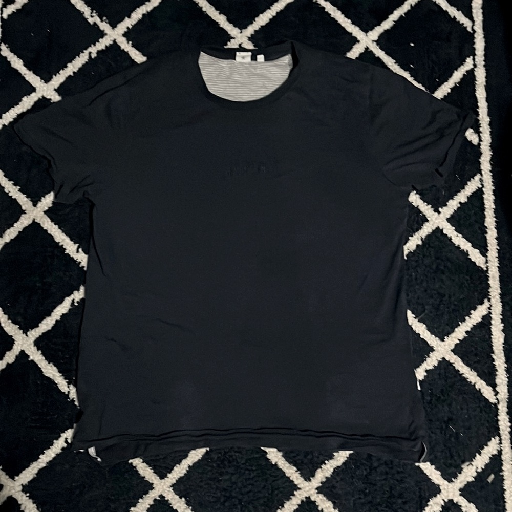 Navy blue happy hour shirt